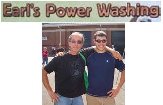 Logo for Earls Power Washing