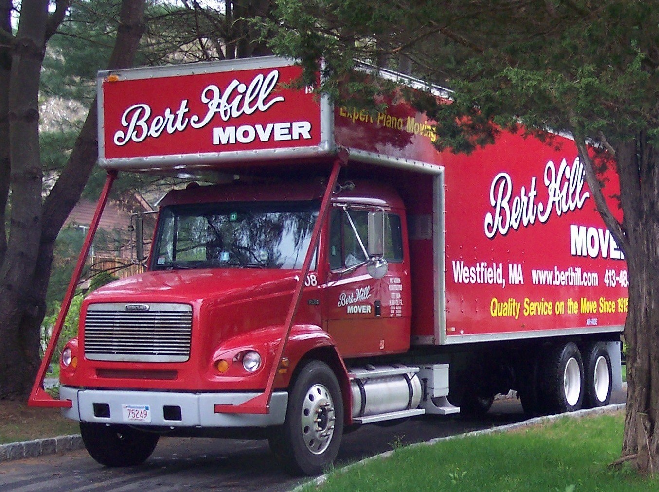 Logo for Bert Hill Mover Inc