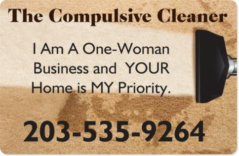 Logo for The Compulsive Cleaner