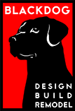Logo for Blackdog Design Build Remodel