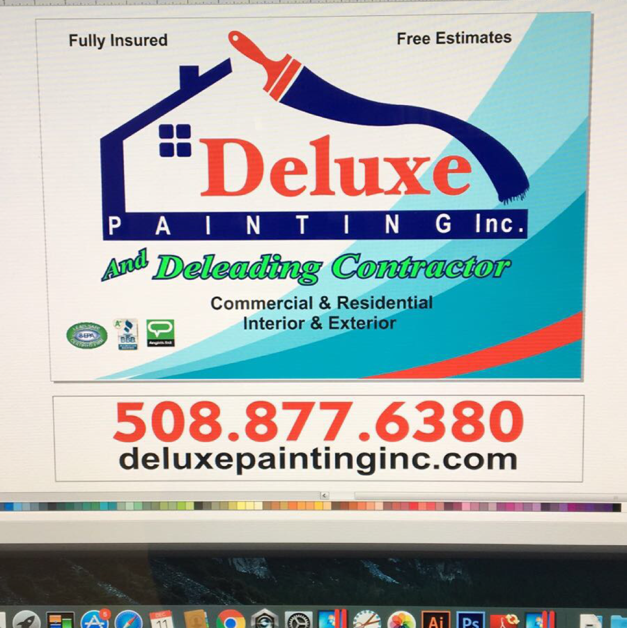 DELUXE PAINTING INC. logo