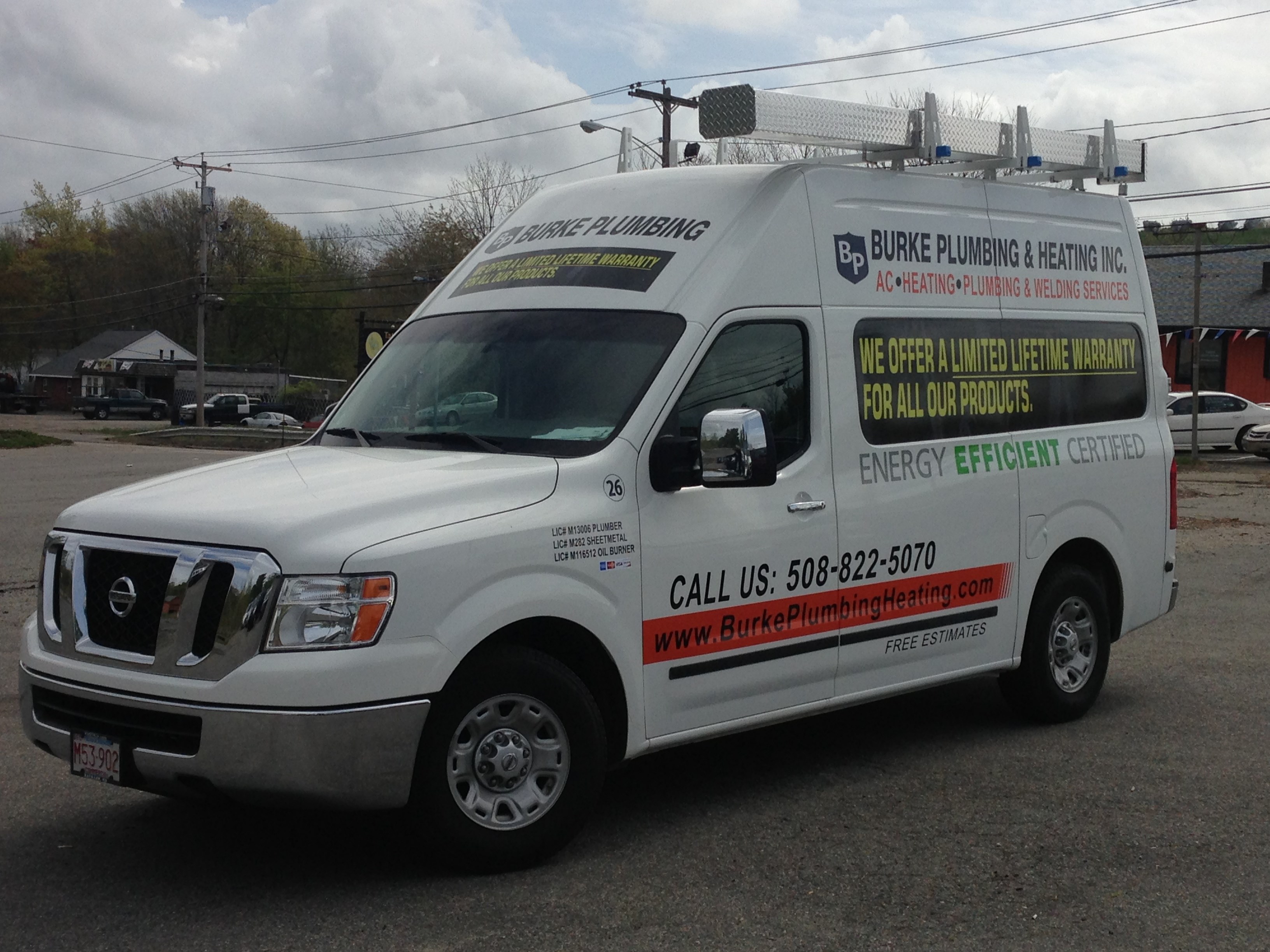 BURKE PLUMBING & HEATING logo