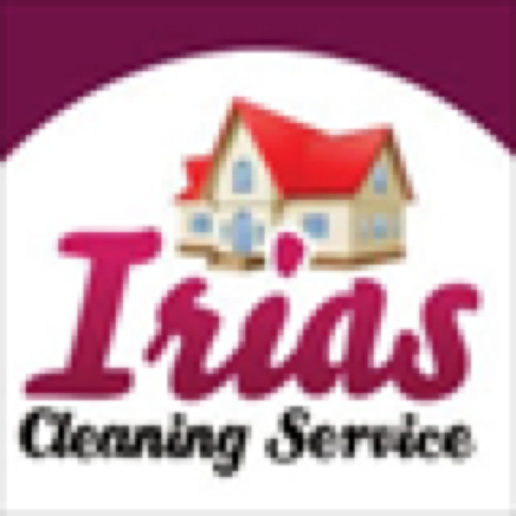 Logo for irias cleaning service