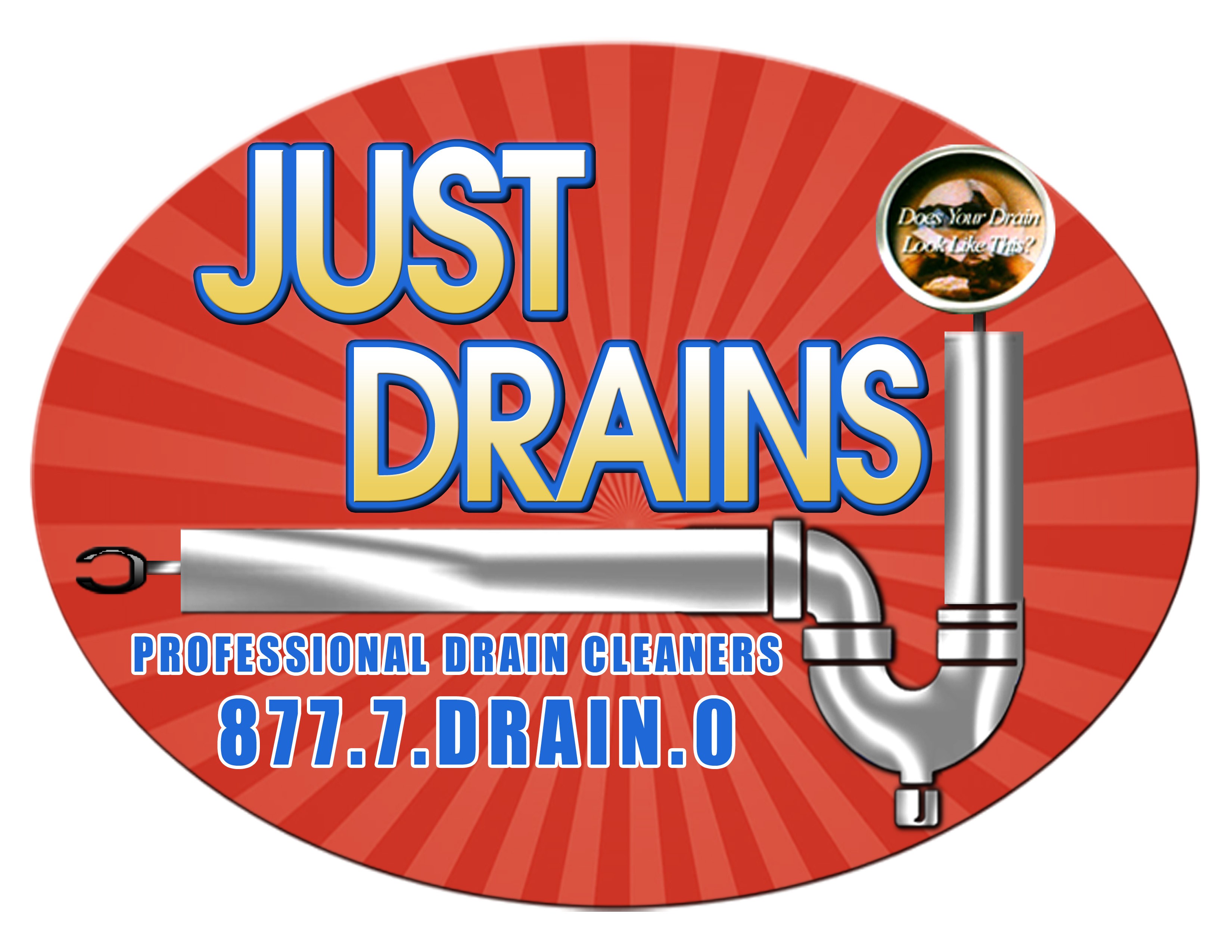Logo for Just Drains