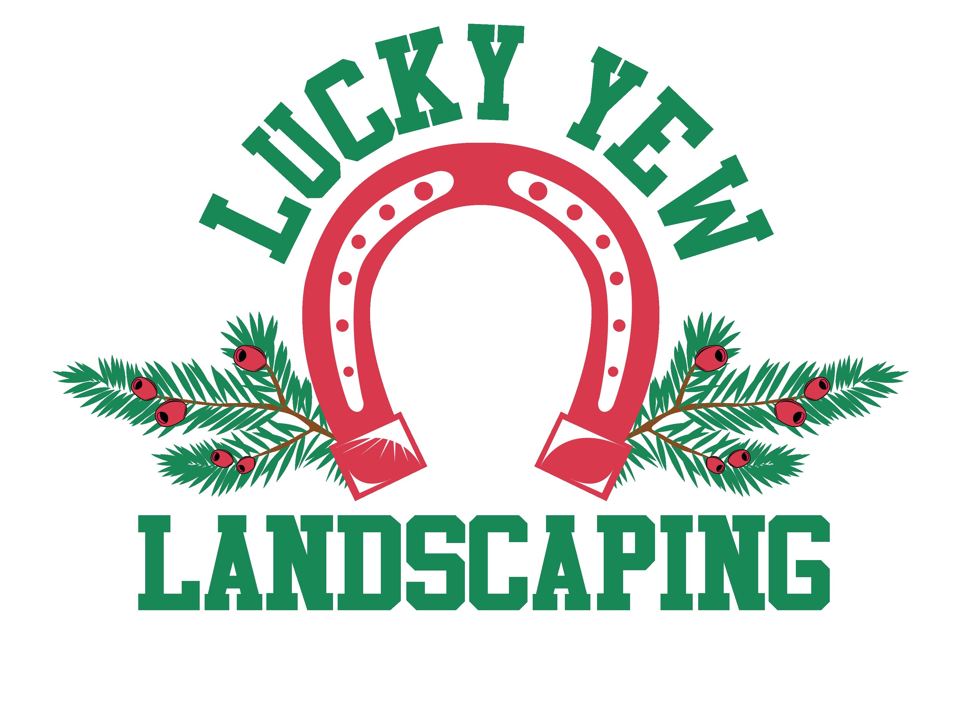 Logo for Lucky Yew Landscaping