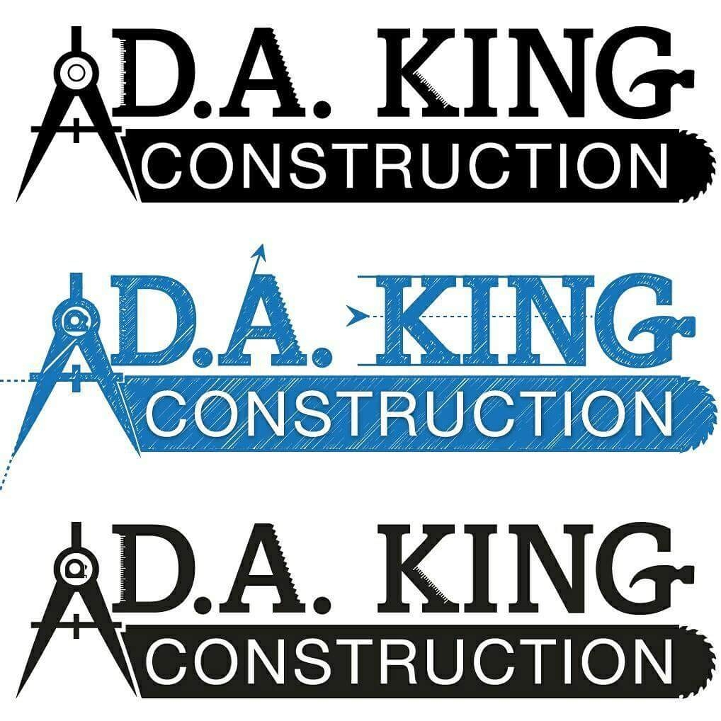 Logo for D. A. King Construction and Handymen