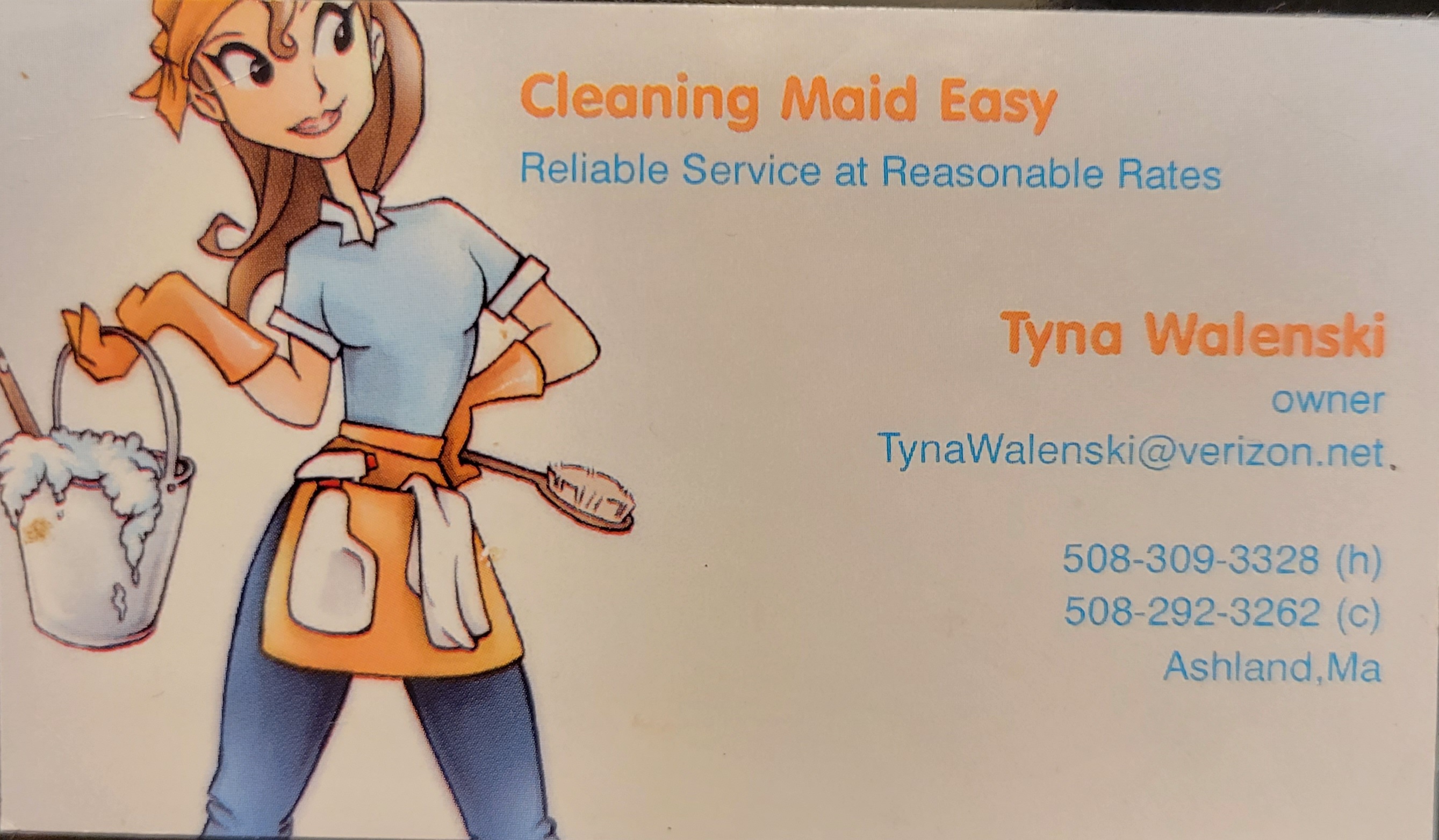 Logo for Cleaning Maid Easy