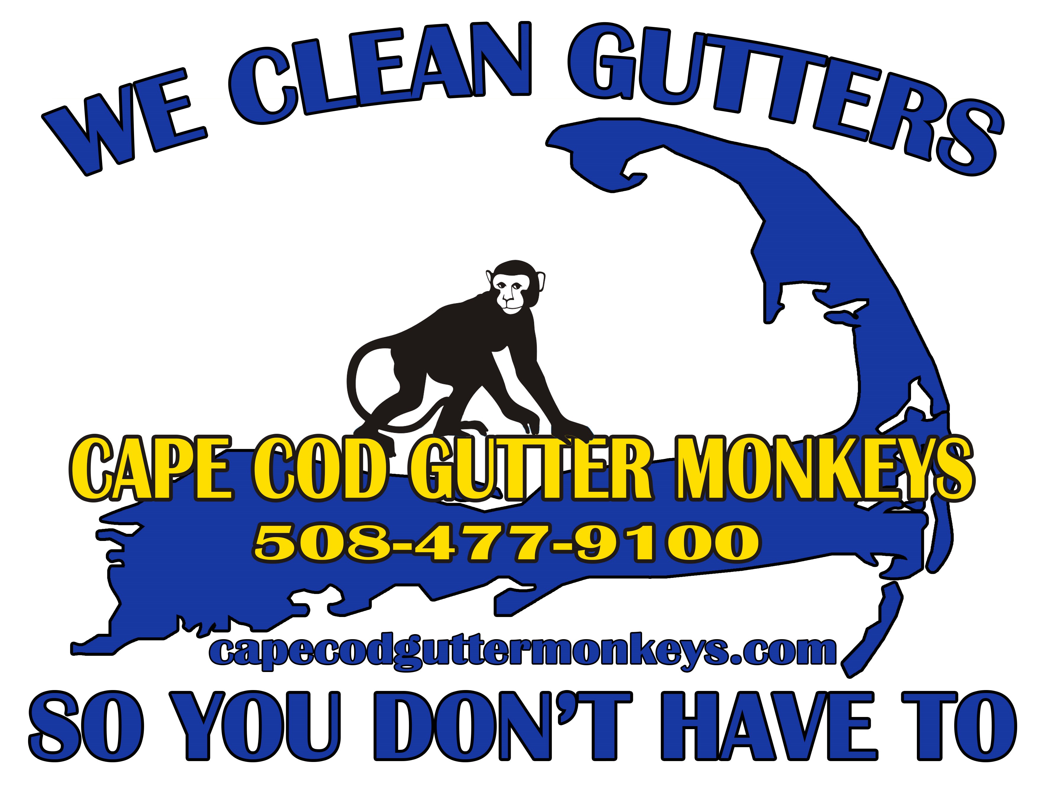 Logo for Cape Cod Gutter Monkeys