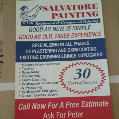 Logo for SALVATORE PAINTING CO