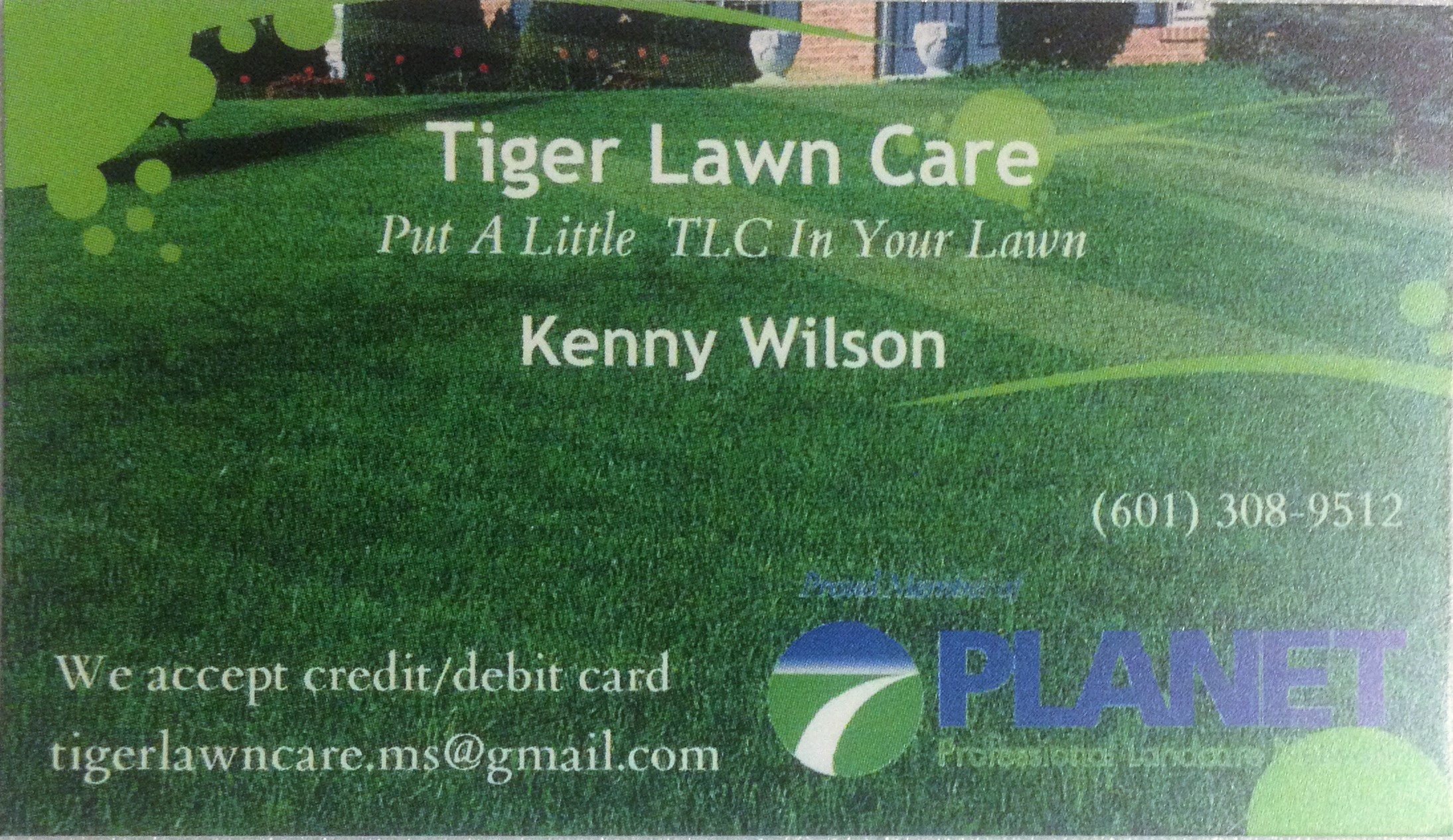 Logo for Tiger Lawn Care