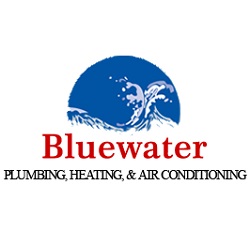Bluewater Plumbing, Heating and Air Conditioning logo