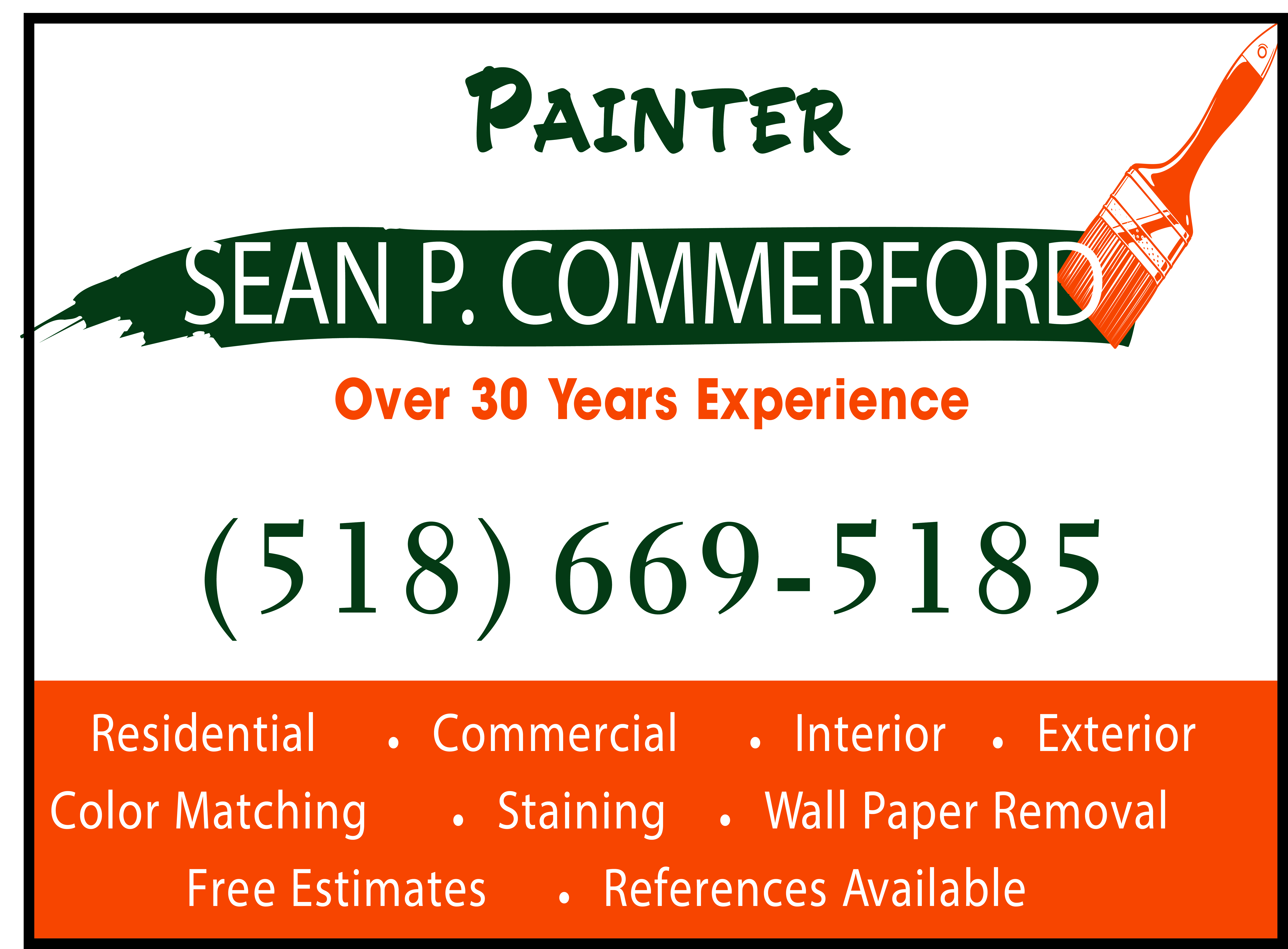 Sean Commerford Painting, Inc. logo