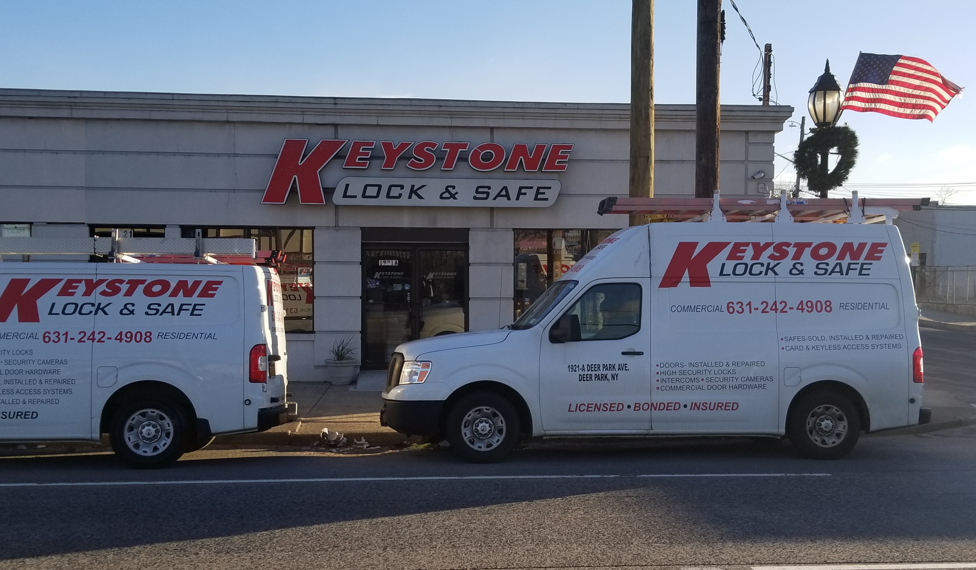 KEYSTONE LOCK & SAFE logo
