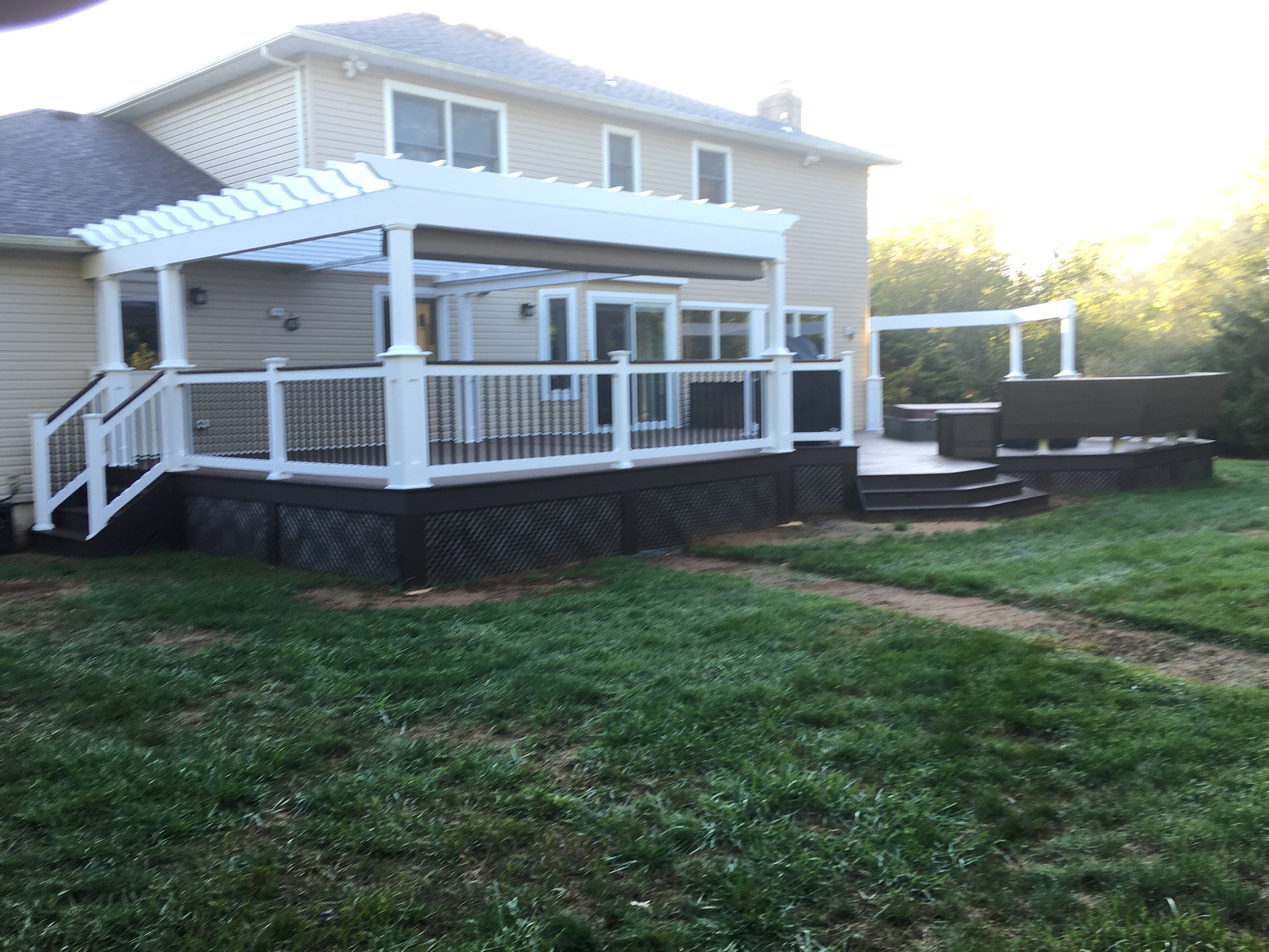 Logo for Yannuzzi and Sons Custom Deck Builders LLC