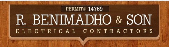 Logo for R BENIMADHO & SON ELECTRICAL