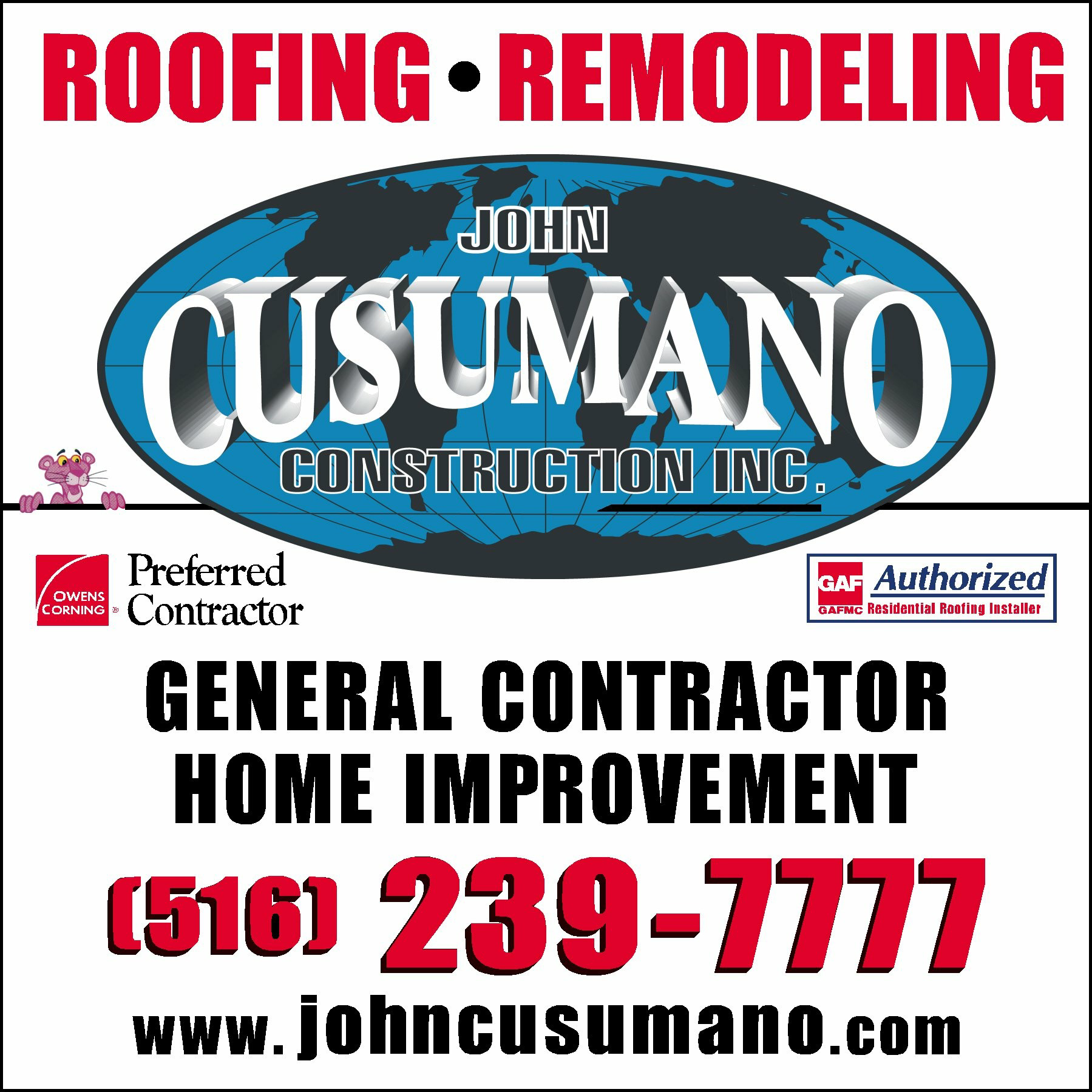 Logo for JOHN CUSUMANO CONSTRUCTION
