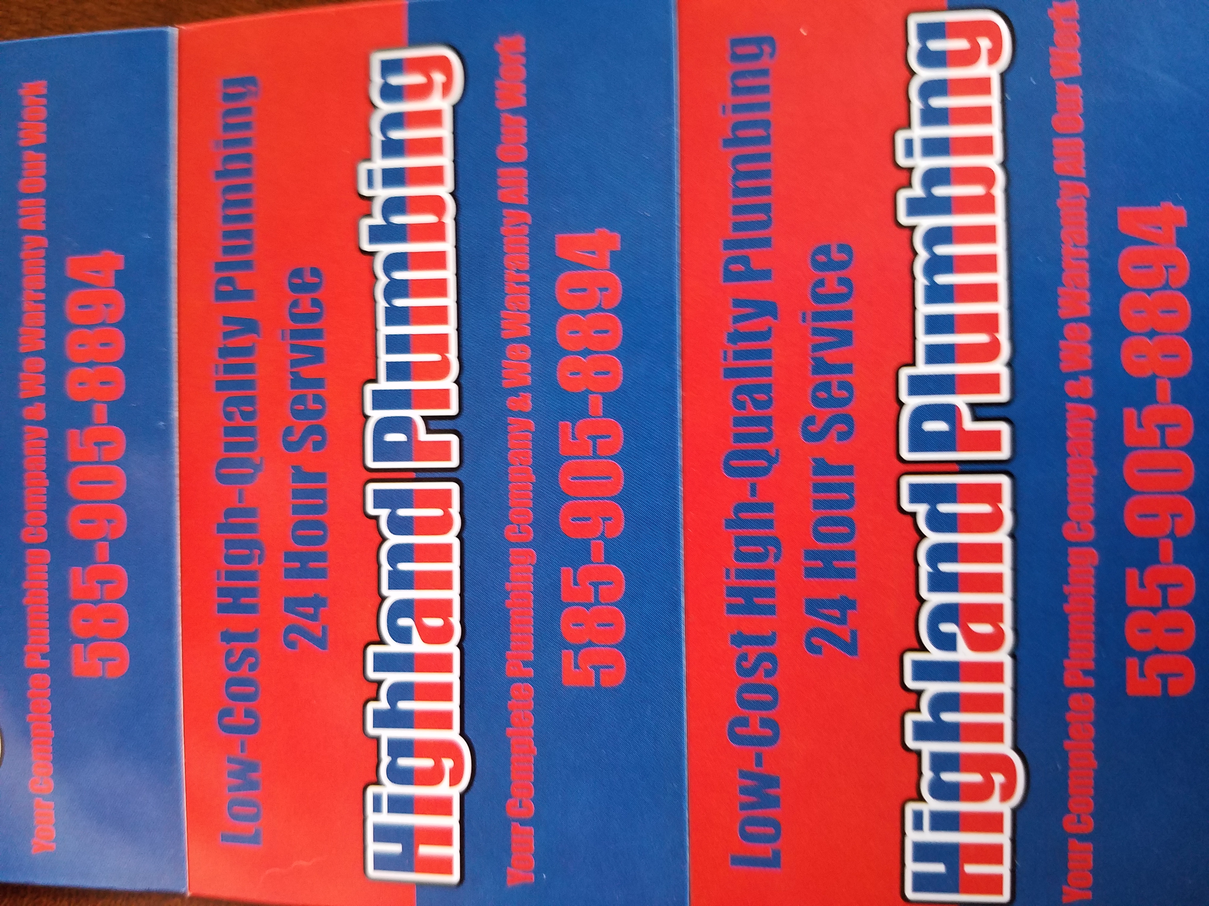 Logo for Highland Plumbing