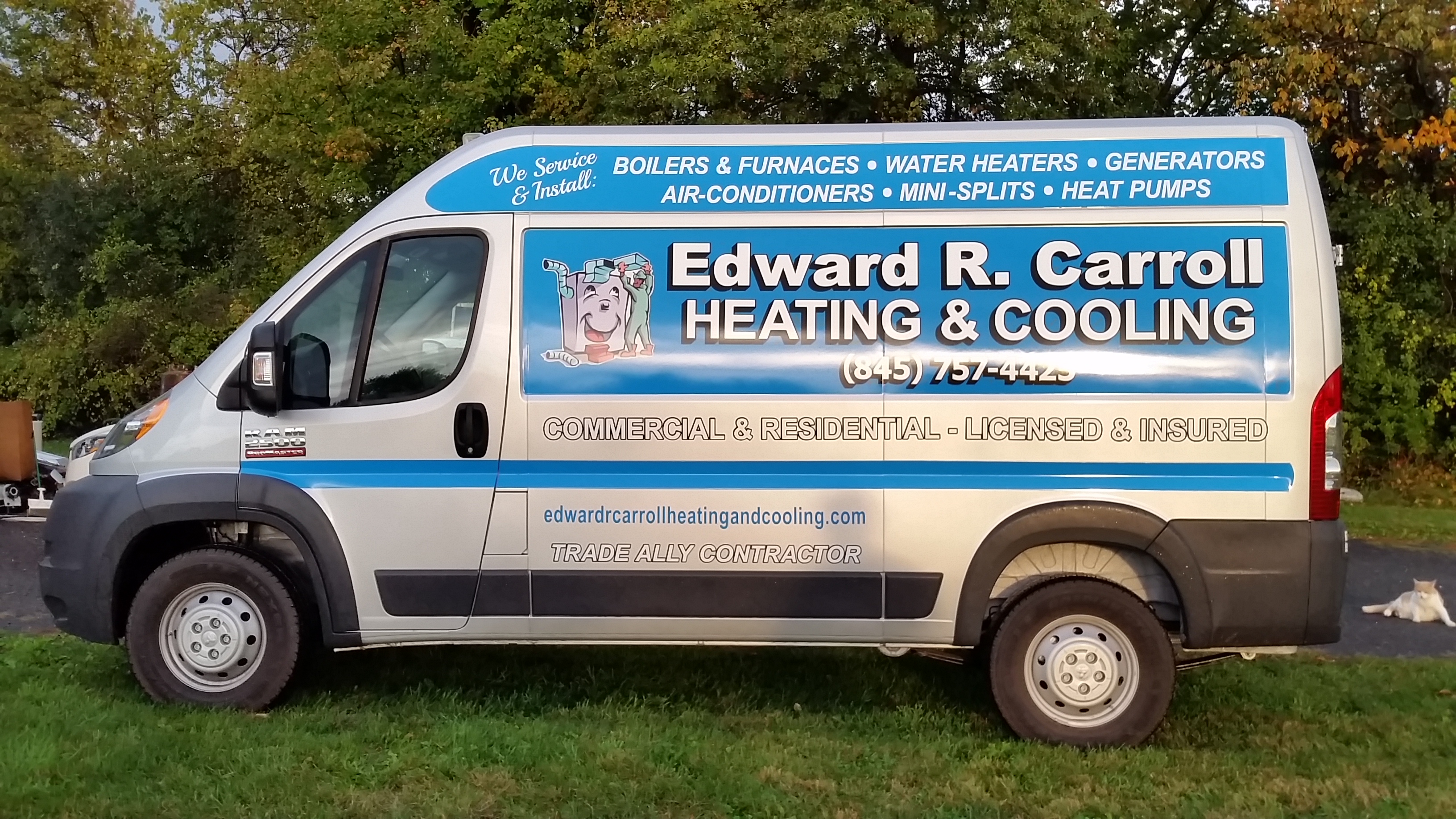 Edward R. Carroll Heating and Cooling logo