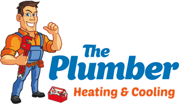 The Plumber Heating & Cooling logo