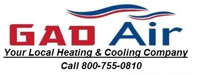 GAD- Air Inc. Heating & Cooling Specialists logo