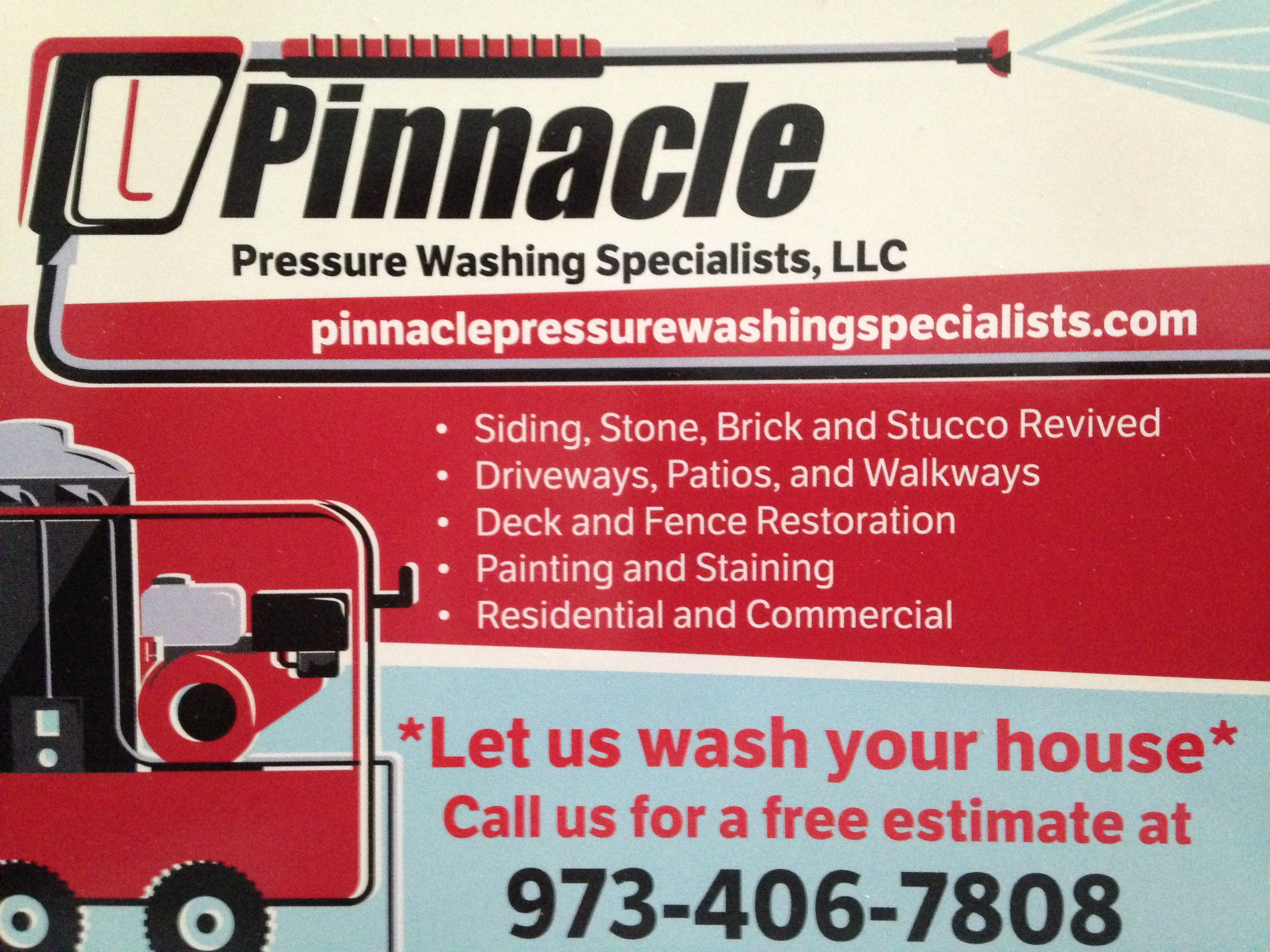 Pinnacle Pressure Washing Specialists, LLC logo