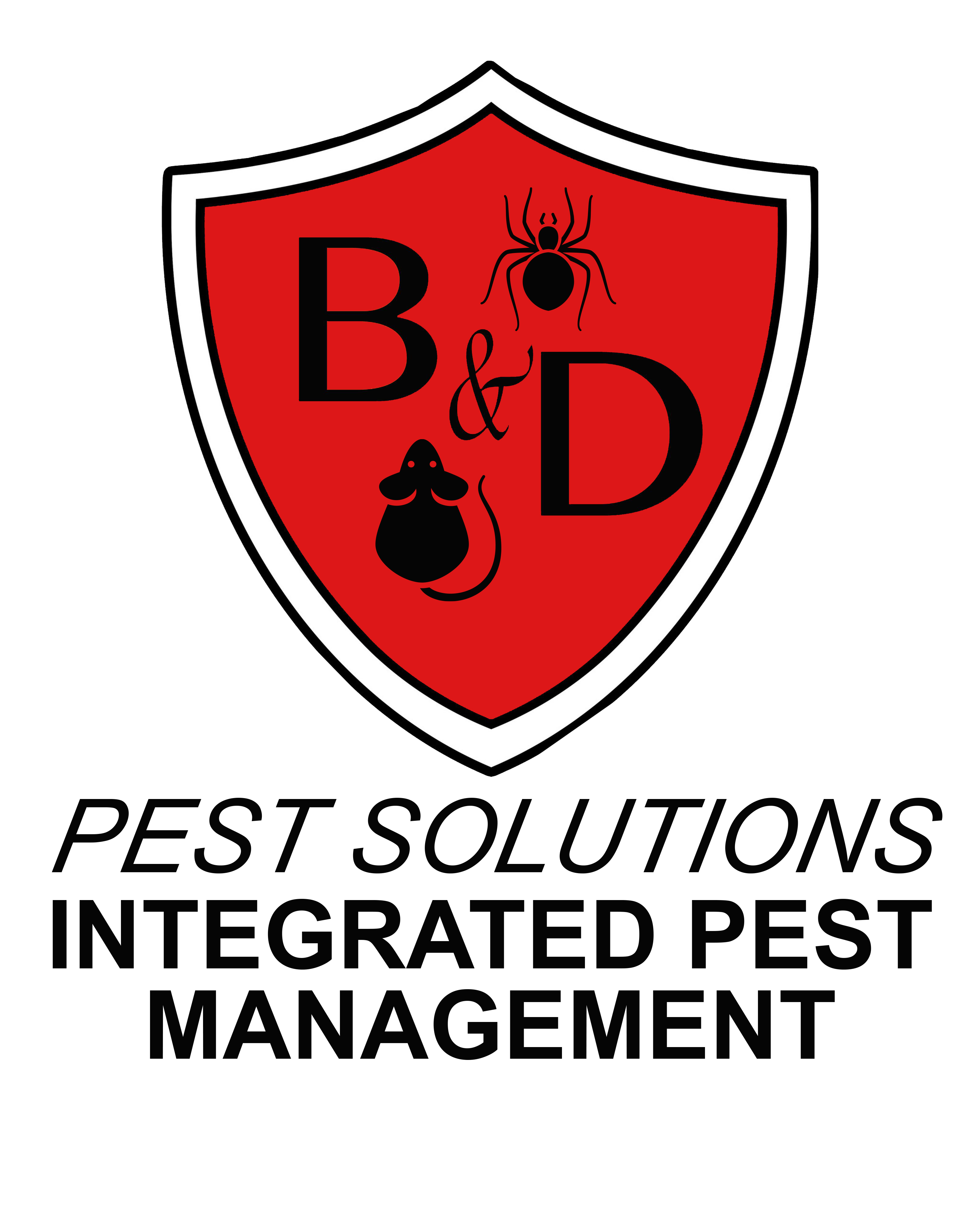 Logo for B & D Pest Solutions LLC