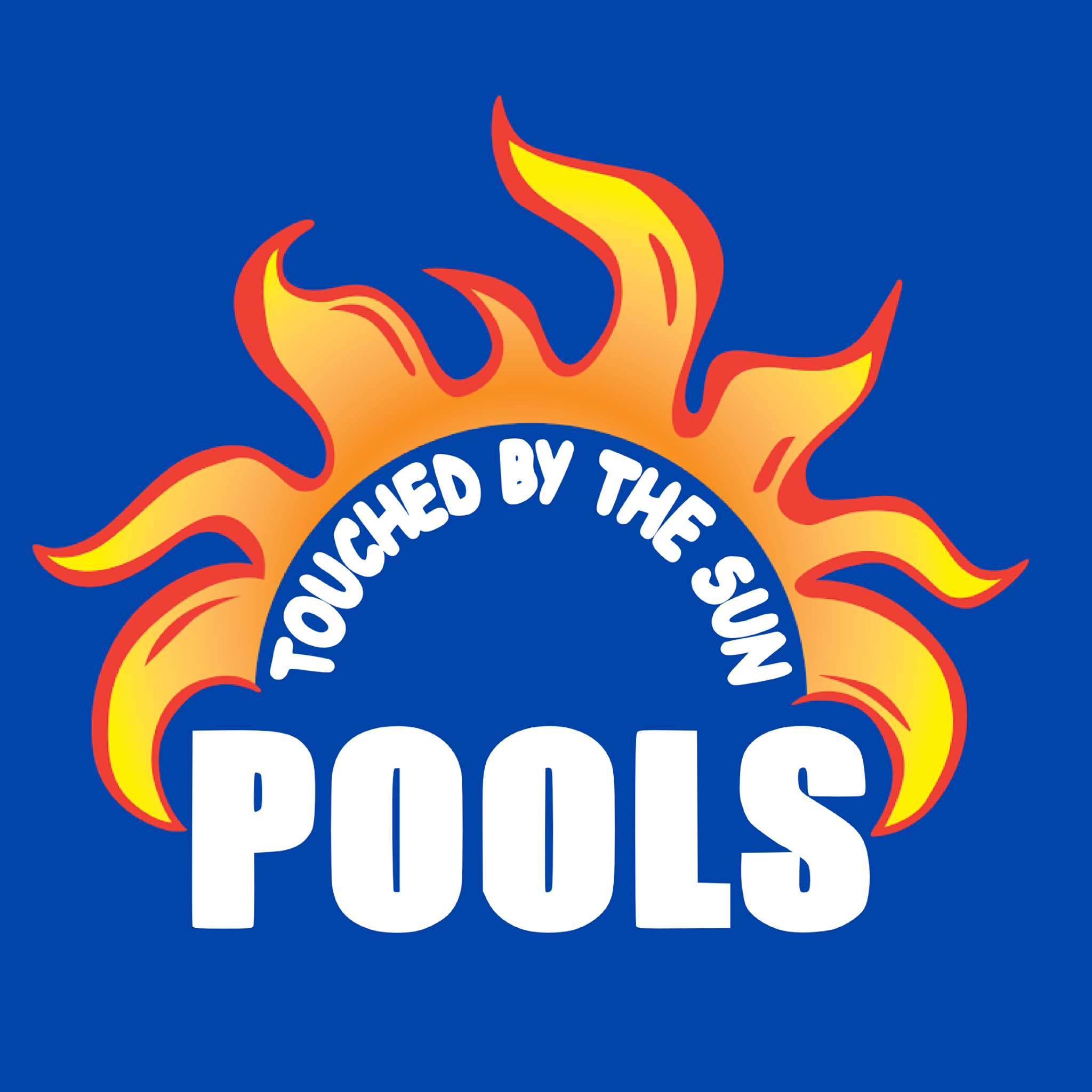 Logo for Touched By The Sun Pools