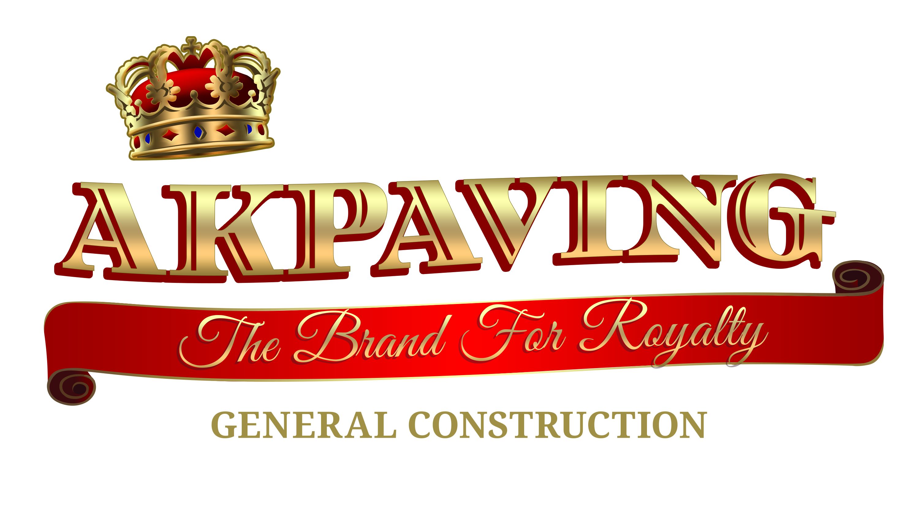 Logo for AK PAVING