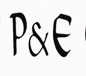 P&E Construction logo
