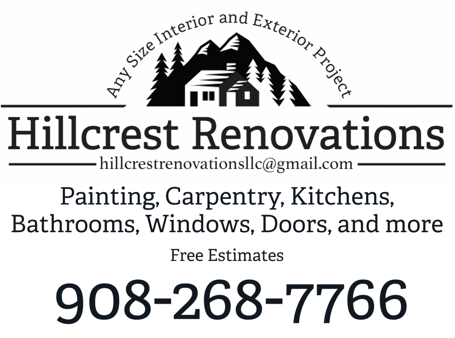 Logo for Hillcrest Renovations