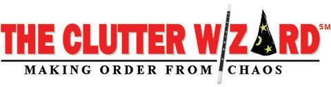 The Clutter Wizard logo