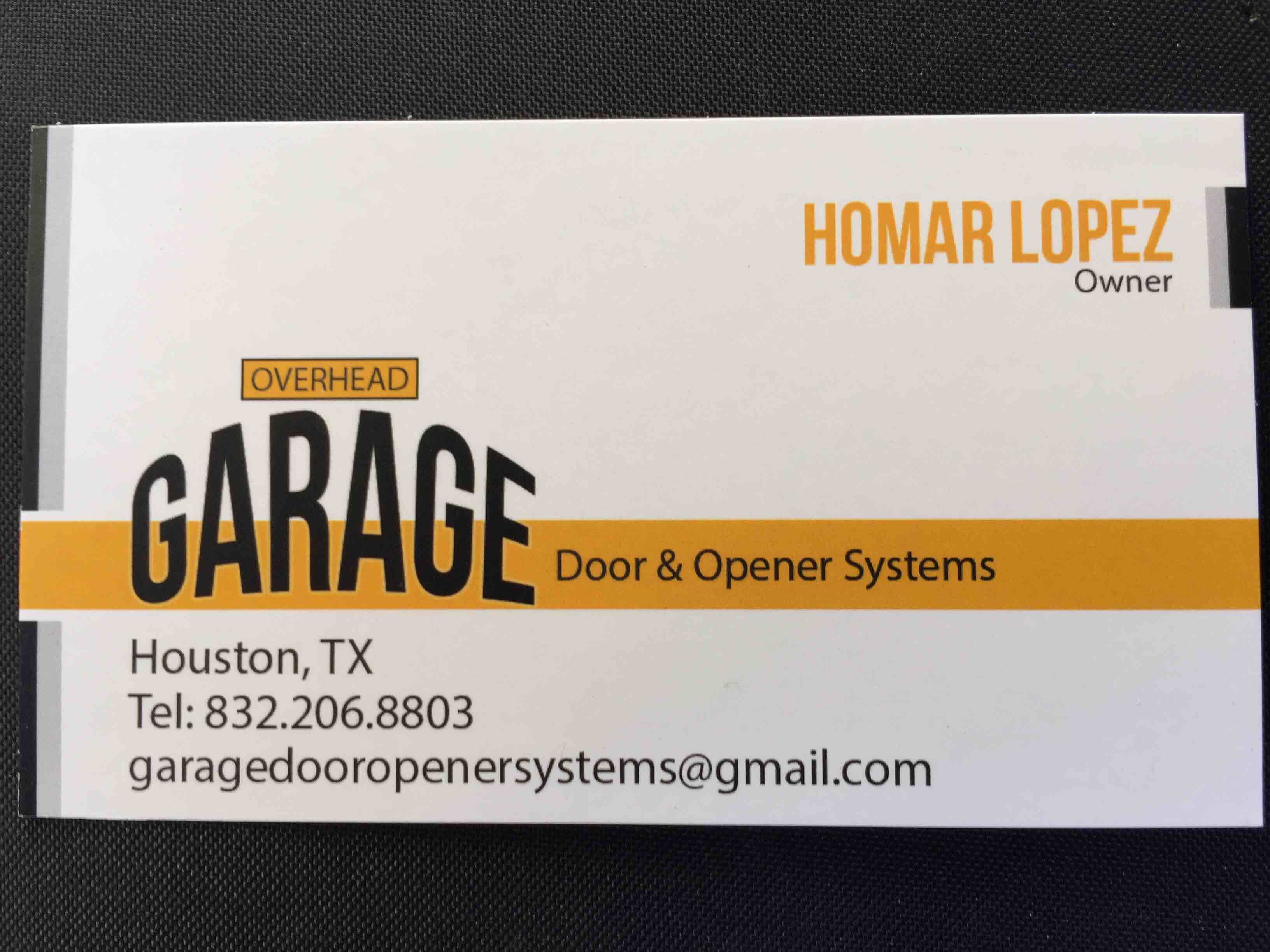 Avatar for Garage Door & Opener System Repairs