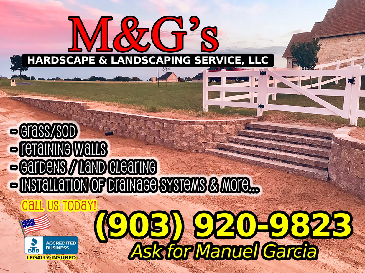 M&G's Hardscape and landscaping Service, LLC logo