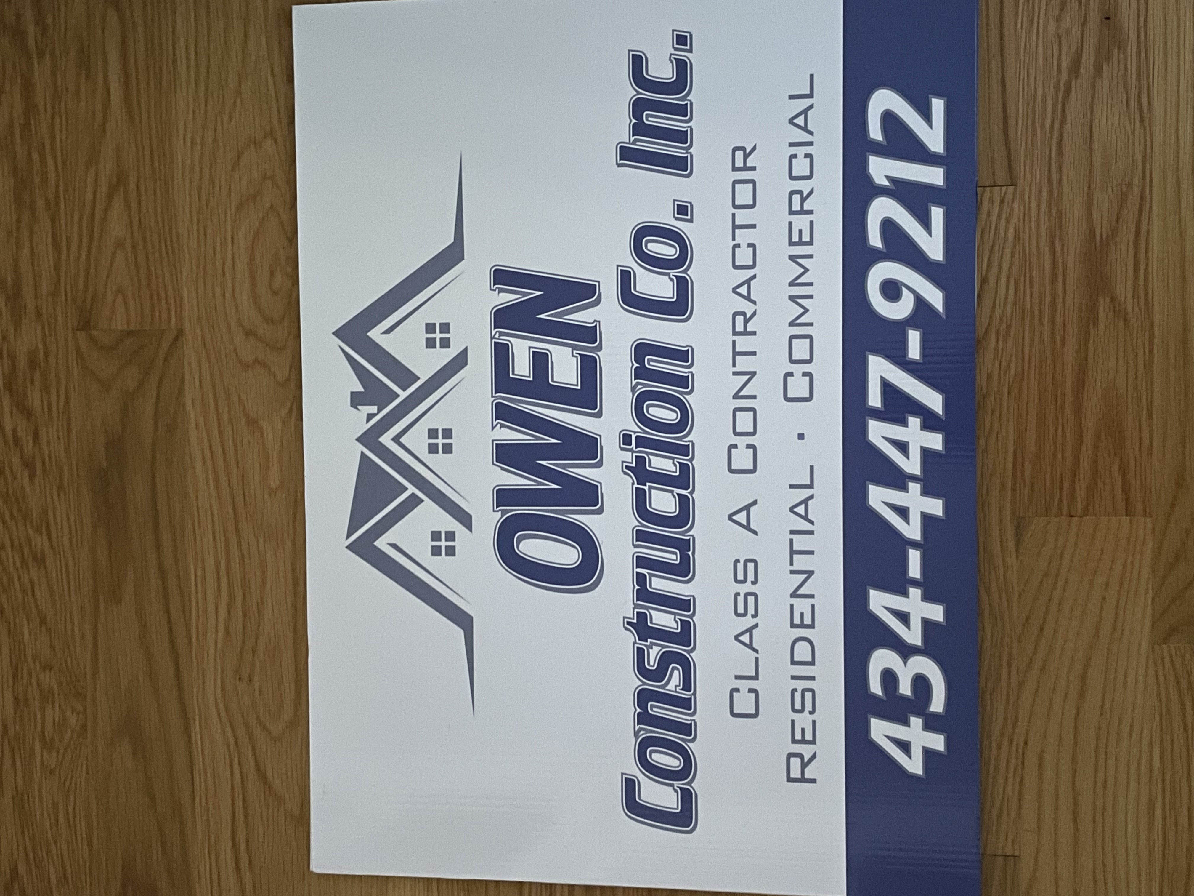 Owen Construction Company, Inc. logo