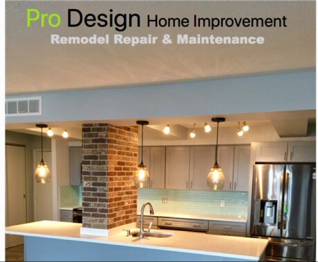 Logo for Prodesign Home Cleaning services and more