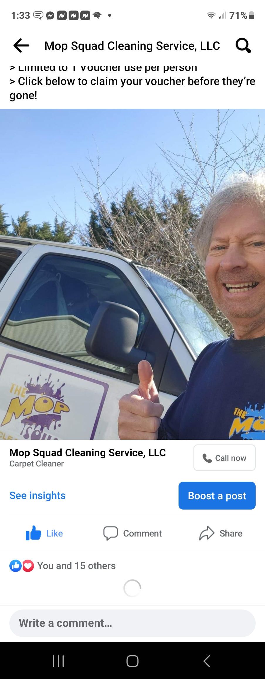 Mop Squad Cleaning Service logo