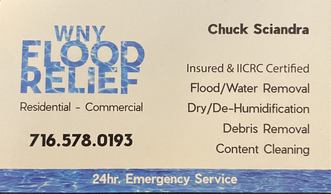 Logo for WNY Flood Relief