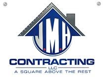 Logo for J.M.H. Contracting LLC "A Square Above The Rest"