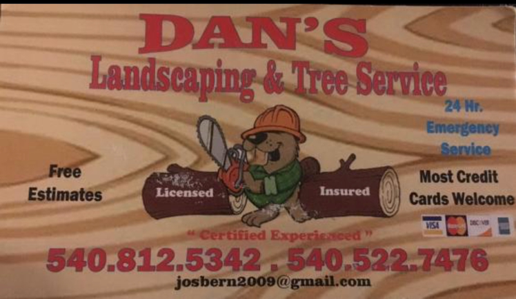 Logo for Dan's Tree Service