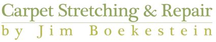 Carpet Stretching & Repair by Jim Boekestein logo