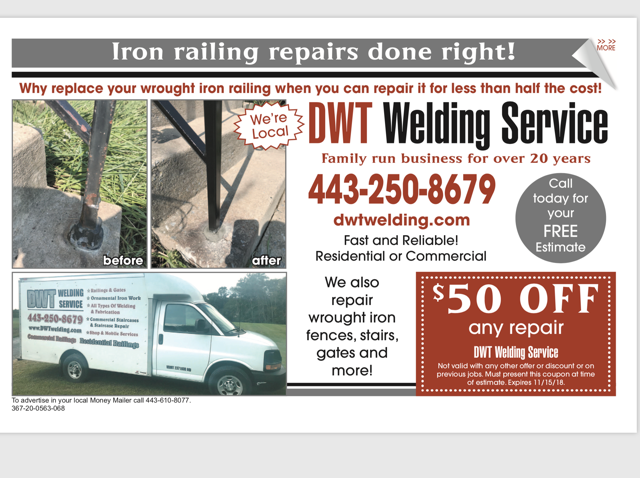 DWT Welding Service logo