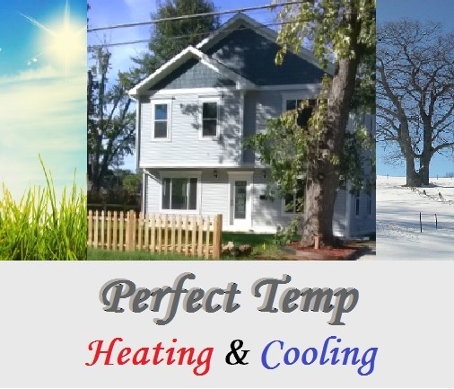 PERFECT TEMP HEATING & COOLING logo
