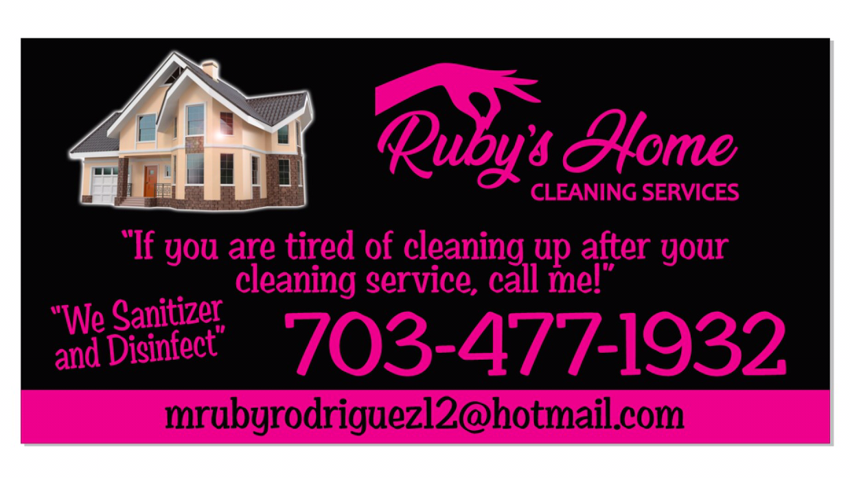 Ruby's Home Cleaning Services logo