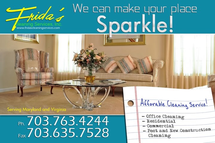Logo for FRIDAS CLEANING SERVICES