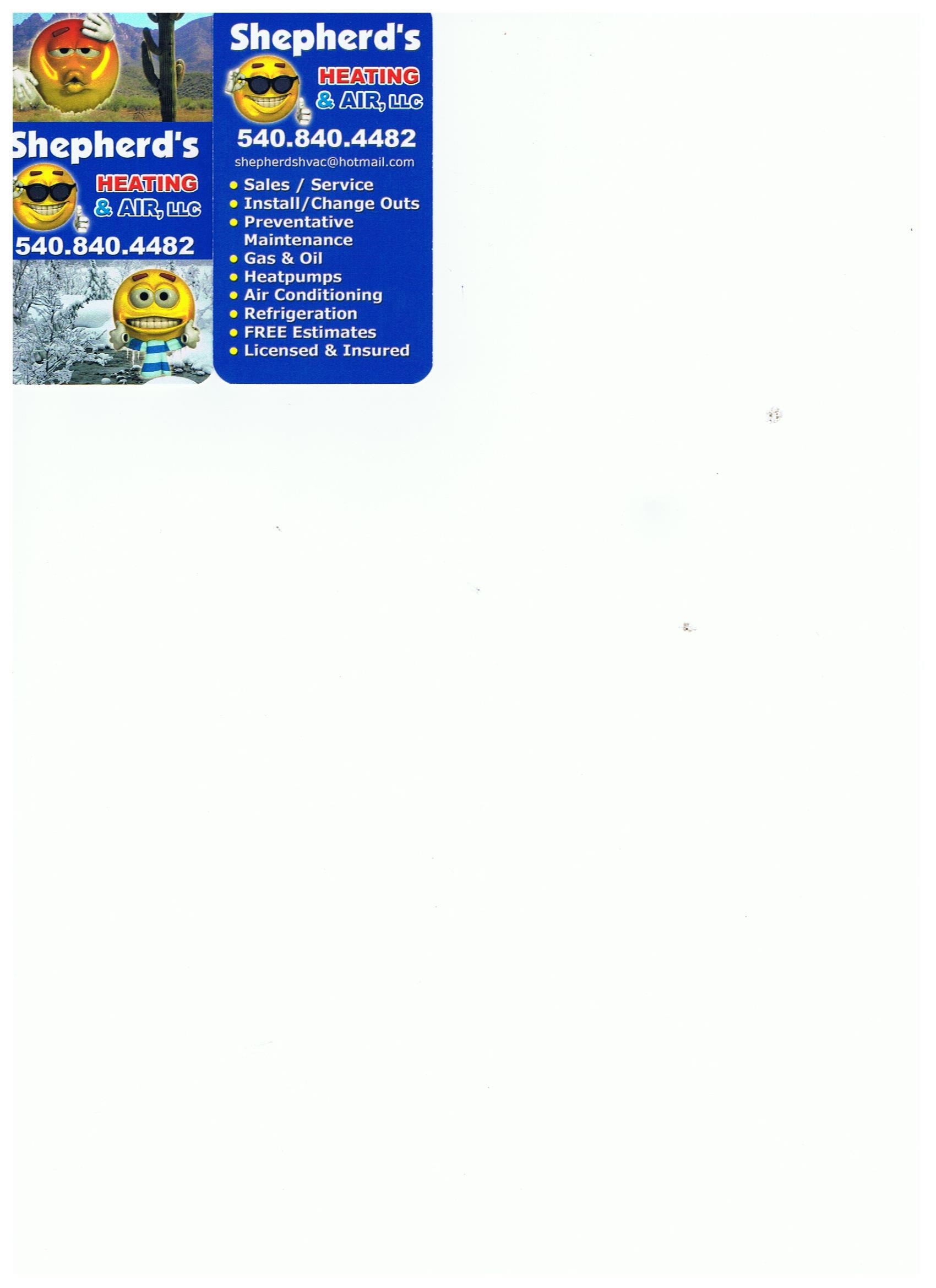 Logo for Shepherd's Heating and Air
