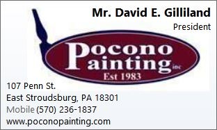 Logo for Pocono Painting Inc