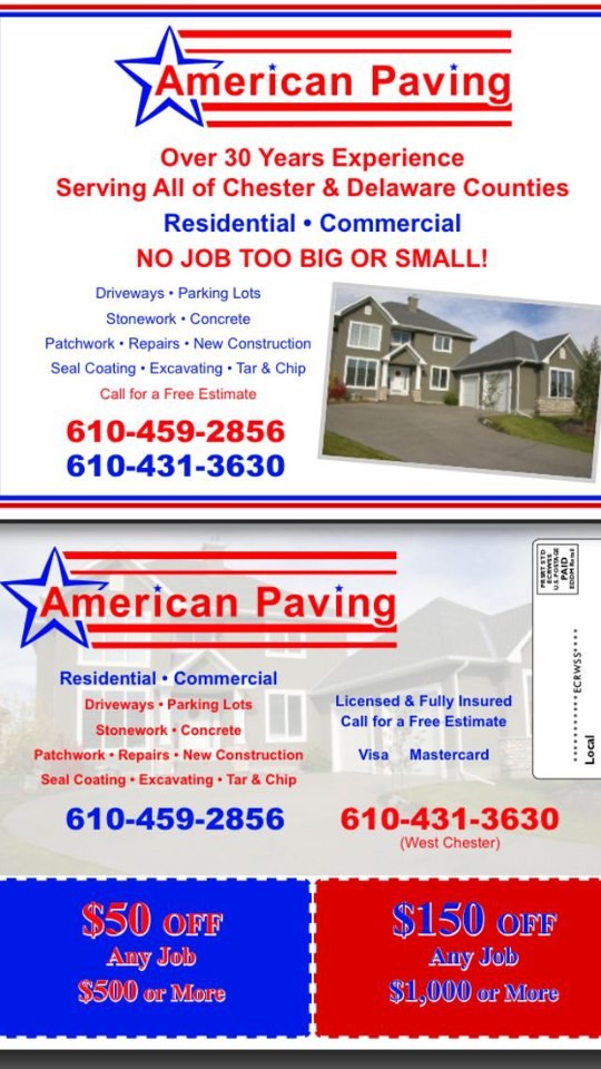 Logo for American Paving