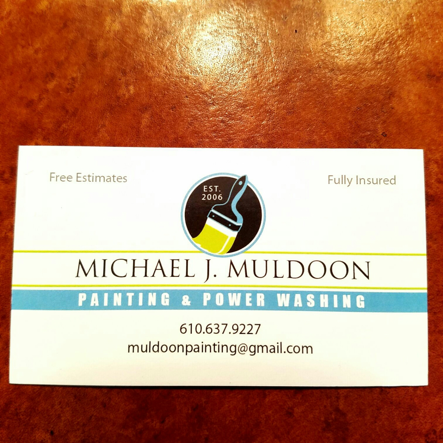 Michael J Muldoon Painting & Power Washing logo