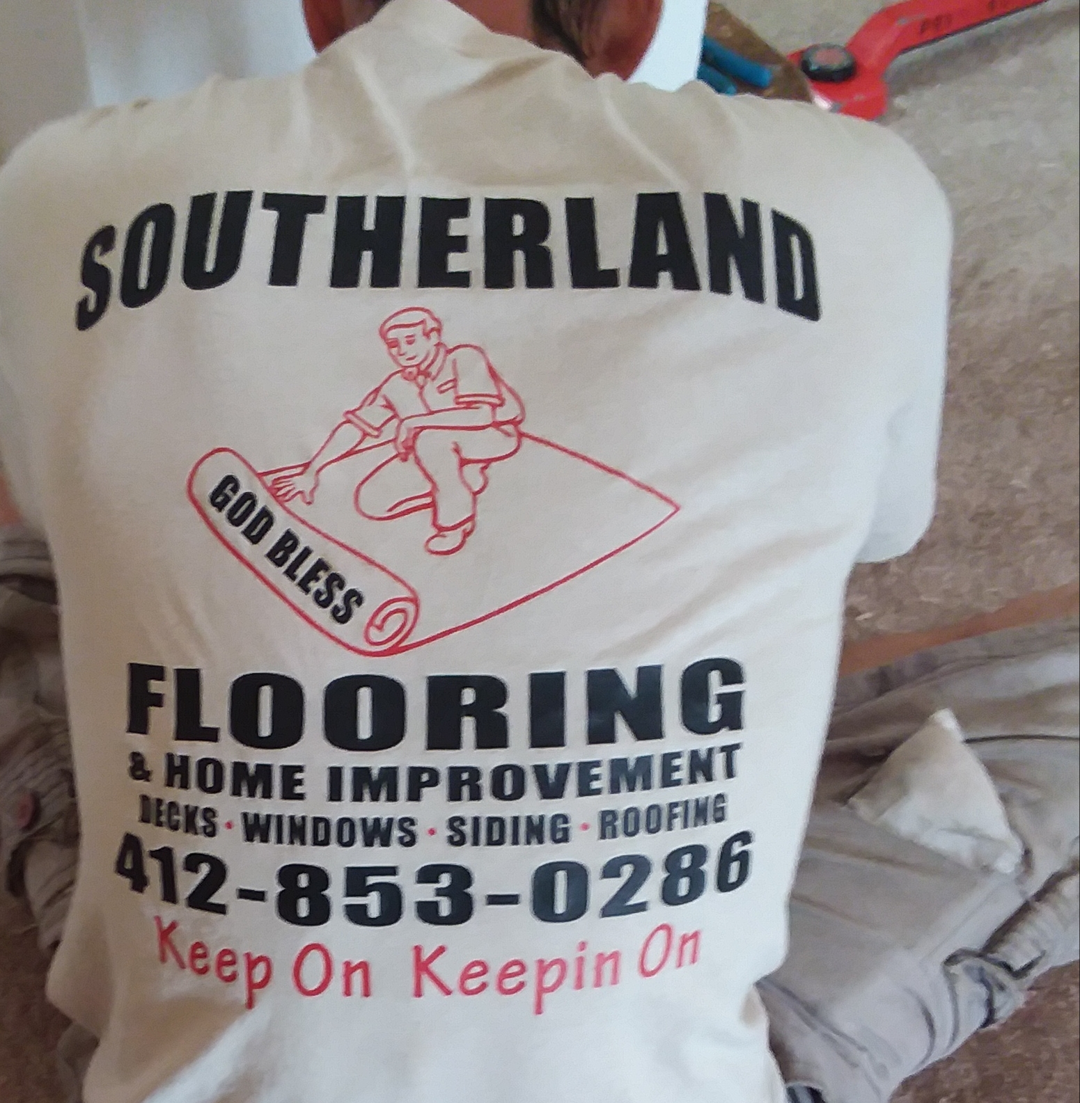 Logo for Southerland Flooring