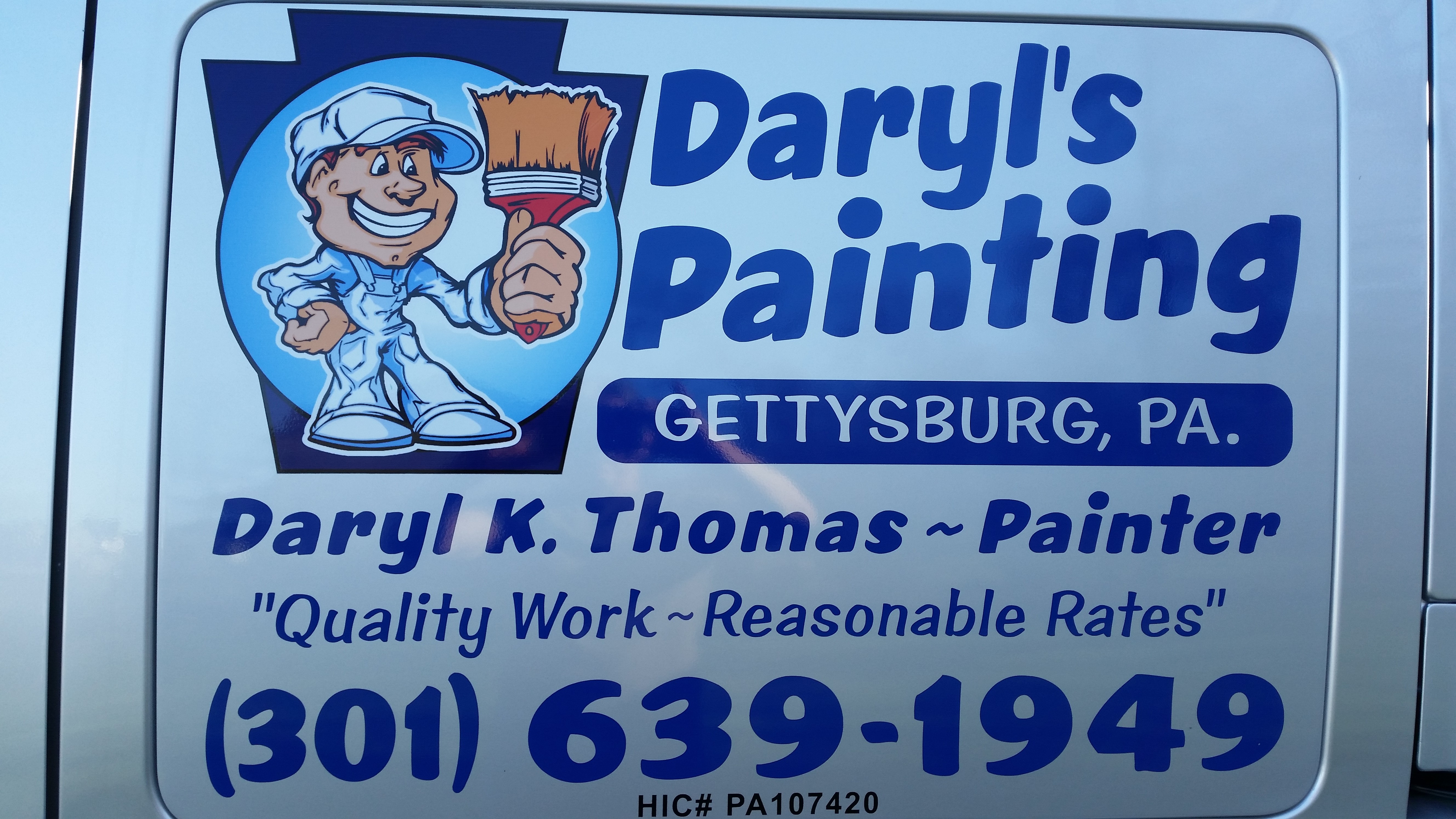 Daryl's Painting logo